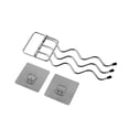 thumbnail image 1 of Toallero Giratorio A Prueba De Herrumbre De 180 Grados, Toallero Giratorio Multiusos Para Baño, Estante De Lavandería, Suministros De Baño Monstrate HA020649-00, 1 of 7
