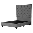 thumbnail image 3 of Box Base Cama Queen Size + Cabecera Capri Gris, 3 of 8