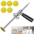 thumbnail image 2 of Visland PVC Pipe Cutter with 5 Replacement Saw Blades Ergonomic Handle Adjustable Cutting Depth Stainless Steel Plumbing Inside Cutter Tool, 2 of 8