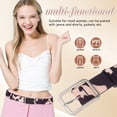 thumbnail image 3 of HEANUJJ Cinturón De Para Mujer Con Estampado Animal Adjustable Para Jeans O Shorts, 3 of 6