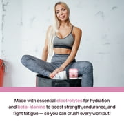 FLAT TUMMY Pre Workout Fruit Punch (30 Count) – 3g Creatine, 1.6g Beta-Alanine, Sugar Free