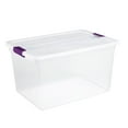 thumbnail image 4 of Sterilite Bacs de Rangement de 66 Qt, Lot de 6, et Bacs de Rangement de 6 Qt, Lot de 12, 4 of 8