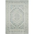 thumbnail image 1 of Safavieh Adirondack Collection ADR108T Slate and Ivory Oriental Vintage Square Area Rug (6' Square), 1 of 3