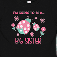 thumbnail image 4 of Inktastic I'm Going to Be a Big Sister Girls Baby T-Shirt, 4 of 5