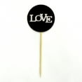 thumbnail image 3 of Darling Souvenir, Love Wedding Cupcake Toppers, Party Dessert Decorations - Pack Of 20, 3 of 3