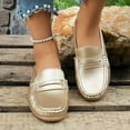 thumbnail image 3 of Dakaela Mules for Women Round Toe Backless Slip on Flats Comfortable Casual Walking Slide Work Loafers, 3 of 8