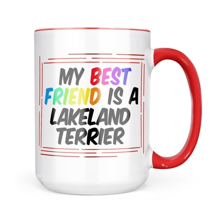 

Neonblond My best Friend a Lakeland Terrier Dog from England Mug gift for Coffee Tea lovers