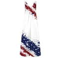 thumbnail image 4 of MEZZALL Kids Girls Casual Loose Fit Sleeveless Long Romper Square Collar With Pockets Patriotic Print Jumpsuit For Play And Holiday Jumpsuits 1776-2026 Relaxed Fit One-Pieces, 4 of 4