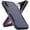 Navy Blue (PC) + Black (TPU), variant on Dual Layer Phone Case compatible with Apple iPhone X/iPhone Xs, Shockproof Heavy Duty Rugged Bumper Cover with Screen Protector, Military Grade Drop Tested, Black
