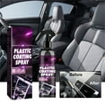 thumbnail image 6 of Car Interior Cleaner Spray, 120ml Plastic Leather Dashboard Cleaner, Decontamination Formula, Restores Original Color, Non-Greasy Residue-Free, 6 of 9
