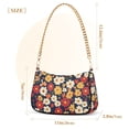 thumbnail image 3 of FORMRS Womens Shoulder Bag with Chain Strap Clutch Purse Cute Tote Handbag, Red Floral, 3 of 7