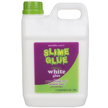 Maddie Rae's Slime Making Glue - 1/2 Gallon Value Size - Non Toxic, School Grade Formula for Perfect Slime Crafts