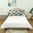 thumbnail image 4 of Cow Satin Pillowcase for Hair and Skin Silk Pillowcase, King Size(20x40 inches) - Slip Cooling Satin Pillow Covers with Envelope Closure（132） Home Decor Gifts, 4 of 7
