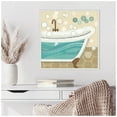 thumbnail image 3 of Amanti Art Bathroom Bubbles II Framed Canvas Wall Art Print, 3 of 7
