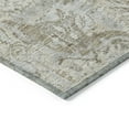 thumbnail image 4 of Addison Rugs Chantille Indoor/Outdoor Traditional Damask Ivory Washable Rectangle Rug, 1'8" x 2'6", 4 of 6