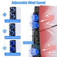 thumbnail image 5 of Slim Console Cooling Fan Three Built-in Fans, Extra USB Port, Retains Memory Function for PS5 Gaming Sessions, 5 of 9