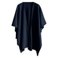 thumbnail image 4 of Pyhlmscde Women's Large Front Poncho Sweater Wrap Shawls Cape, Ponchos for Women, Shawl Wraps for Women, Women Fall Clothes, 4 of 6
