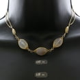 thumbnail image 3 of Mi Amore Collar-Necklace Gold-Tone/White, 3 of 3