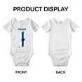 thumbnail image 3 of Finland Map Flag Baby Romper (White, 3-6 Months), 3 of 5