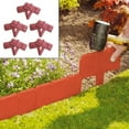 thumbnail image 3 of Decoración piezas, jardinería, , plástico, imitación , borde de patio, 2,5 m naranja shamjiam Pantalla de valla de privacidad, 3 of 8