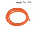 thumbnail image 3 of Uxcell Silicone Tube 4mm ID x 6mm OD 3 Meter/10ft Rubber Tubing Orange, 3 of 3