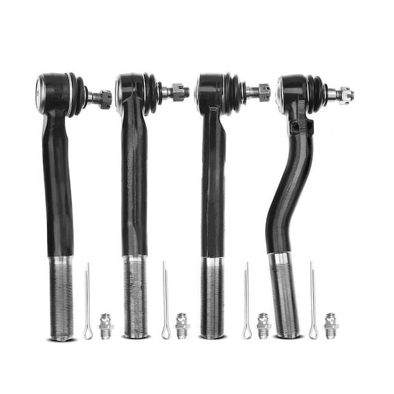 Tie Rod End Kit 4 - Compatible with 1999 - 2004 Jeep Grand Cherokee 2000 2001 2002 2003