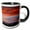 Black/White, variant on 3drose, Usa, Oregon, Bend. Cascades Range - Us38 Rer0319 - Ric Ergenbright, 11oz Mug