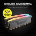 thumbnail image 3 of Memoria RAM Corsair Vengeance RGB RS DDR5 32 GB (2 x 16 GB) 6000 MHz, 3 of 5