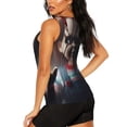 thumbnail image 3 of Lsque Chucky Printed Workout Tank Tops for Women, Athletic Sports Tank Tops, Compression Sleeveless Dry Fit Shirts,Sleeveless Yoga Shirt-Medium, 3 of 9