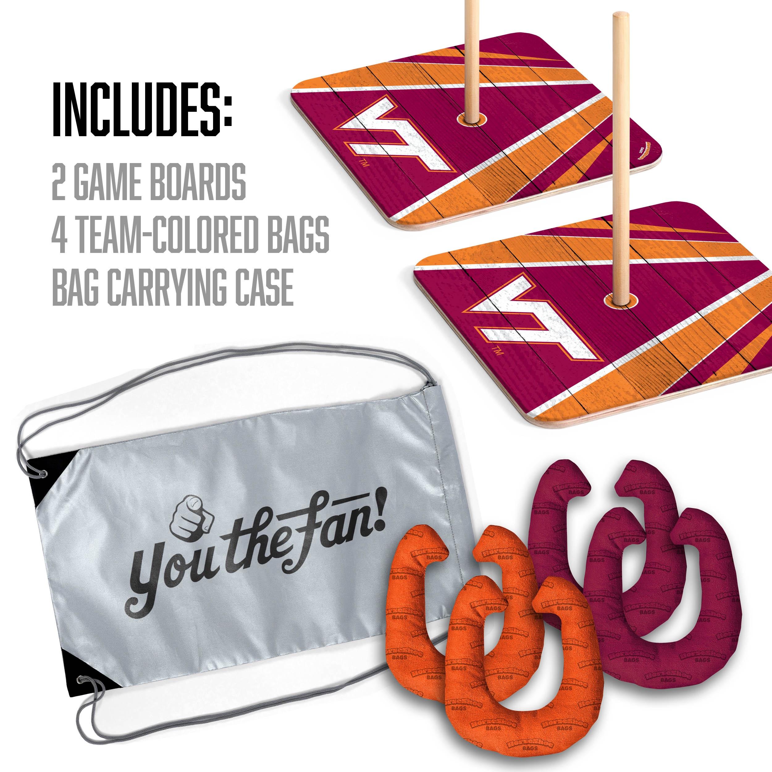 YouTheFan NCAA Virginia Tech Hokies HorseShoe Bags