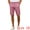 Pink, variant on Unique Bargains Men's Plaid Shorts Straight Fit Comfort Flat Front Checked Shorts 28 Pink