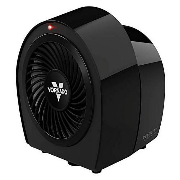 Vornado Velocity 1R Personal Space Heater with 2 Heat Settings and Advanced Safety Features, Black