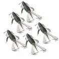 thumbnail image 4 of 5pcs señuelos artificiales de señuelos de suave aparejos shamjiam Señuelos suaves para pesca, 4 of 6