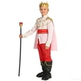thumbnail image 3 of LIIPEE Boys King Costumes Kids Cute Tops Pants Waistband And Headwear Dress Up Clothes 4 Piece,3-5 Years, 3 of 7