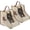 Beige-Short, variant on 2 Set Waterproof Boot Storage Bags with Zipper, Clear Tall and Short Boots Organizer Covers, Travel Shoe Dustproof Protector for Adult Footwear