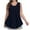Navy, variant on Aofany Summer Plus Size Tank Tops for Women Boho Loose Fit Tunic Blouses Crew Neck Flowy Sleeveless Vest Tops