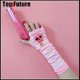 thumbnail image 3 of Guante gótico Lolita con cubierta para el brazo, calentadores de brazo Harajuku, muñequera larga punk sin dedos a rayas, guantes para cosplay de lolita, 3 of 5
