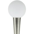 thumbnail image 2 of Livabliss Bruna Modern Accent Table Lamp, 18-inch, Nickel with White Shade, 2 of 5
