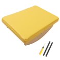 thumbnail image 4 of Tabla de equilibrio cómoda con reposapiés para uso doméstico y de oficina debajo del escritorio amarillo, 4 of 8