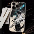 thumbnail image 4 of Funda de teléfono de Anime japonés Okkotsu Yuta Gojo para iPhone 16 15 14 13 12 11 Mini Pro Max X XR XSMax 7 8 Plus SE20 cubierta transparente, 4 of 5
