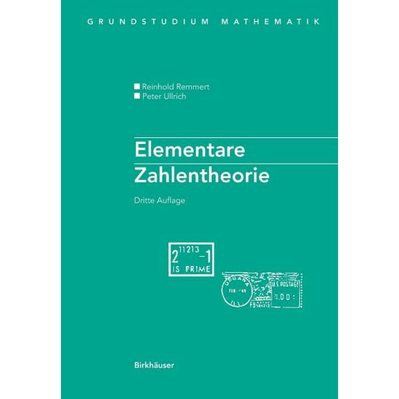 Grundstudium Mathematik Elementare Zahlentheorie, (Paperback)