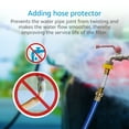 thumbnail image 4 of AQUACREST Inline Water Filter, Dedicated for Car Washing, Window & Yard Cleaning, Effectively Reduce Hard Water Spots, Soften Water, Upgraded Formula, 1 Pack with Hose Protector, 4 of 9