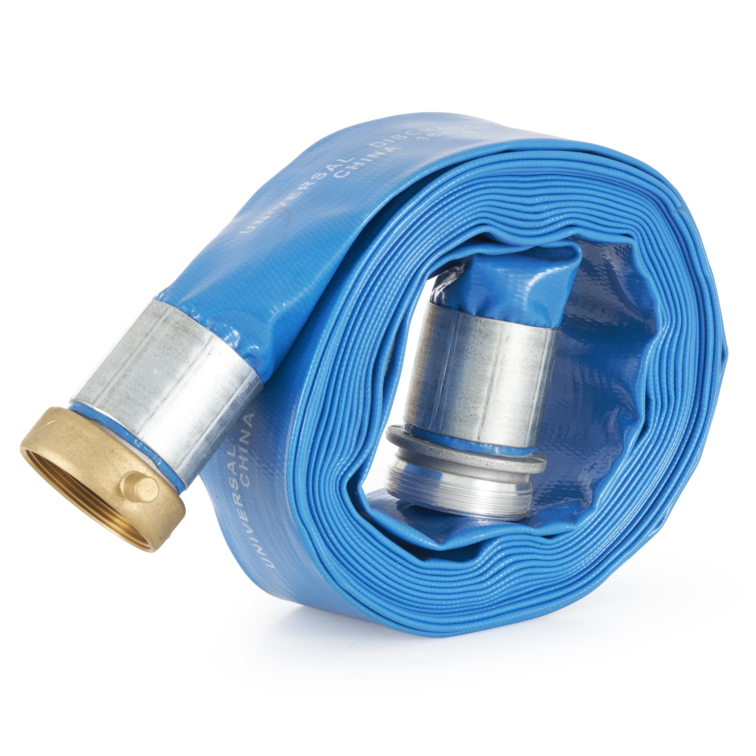 Apache 98138040 2 Inch Diameter 25 Foot 70 PSI PVC Lay Flat Hose, (2 Pack)
