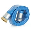 Apache 98138040 2 Inch Diameter 25 Foot Length 70 PSI PVC Lay Flat Hose, Blue