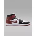 thumbnail image 2 of A i r-Jor-dan 1 Mid SE Men's Multi Size White/Dark Pony-Black HF3216 102 Fast Ship, 2 of 6