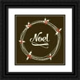 thumbnail image 1 of Perrenoud, Aubree 26x26 Black Ornate Wood Framed with Double Matting Museum Art Print Titled - Noel, 1 of 4