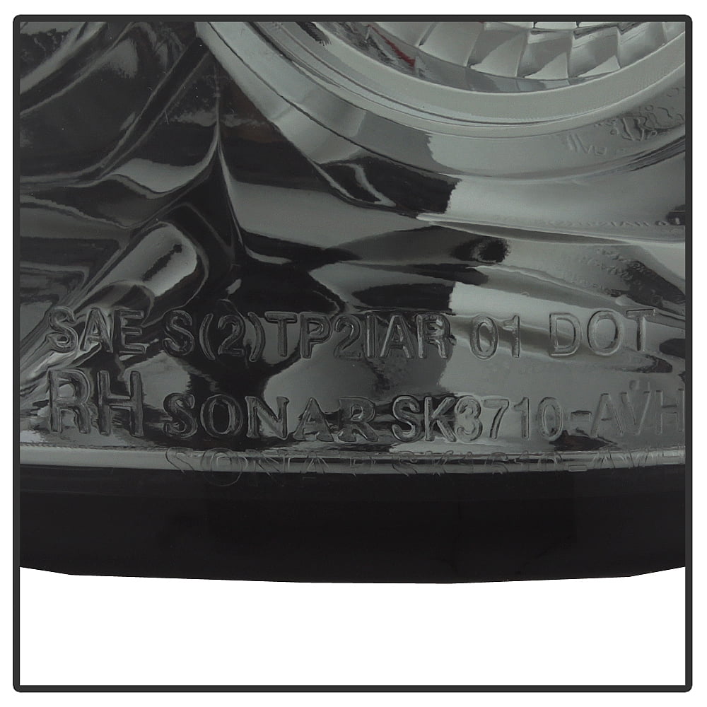 AKKON - For 2002-2006 Chevolet Avalanche Pickup GMT800 Rear Smoke Tail Lights Tail Lamps Housing
