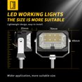 thumbnail image 4 of Car LED work light three-sided luminous 3inch 21LED daytime signal light driving light off-road vehicle light, 4 of 6