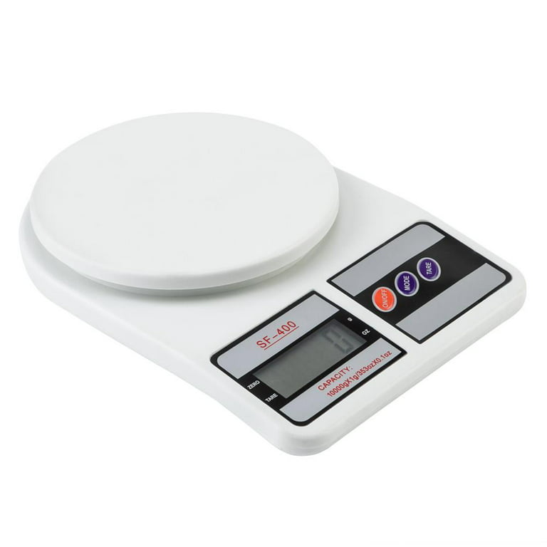 10kg 1g Slim Stainless Steel Digital Scale 10KG Electronic Diet Food  Kitchen Scales Touch Grams Weight Balance Blue Backlight - AliExpress