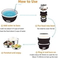 thumbnail image 6 of 2L Portable Food Warmer Electric Heated Lunch Box Food Heater Rice Cooker, 6 of 8